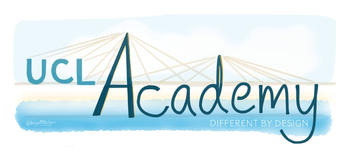 UCL Academy - An aesthetic logo
