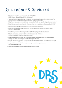 DRS Manifesto - References & Notes