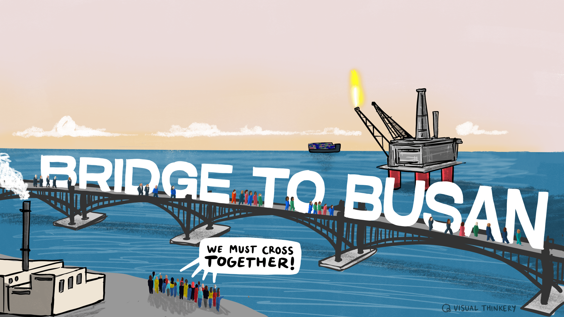 The bridge to busan