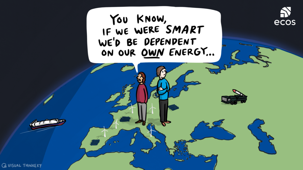 Dependent on Our Own Energy