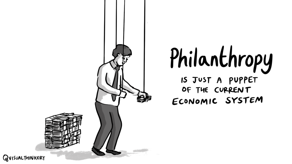 Philanthropy, the Puppet